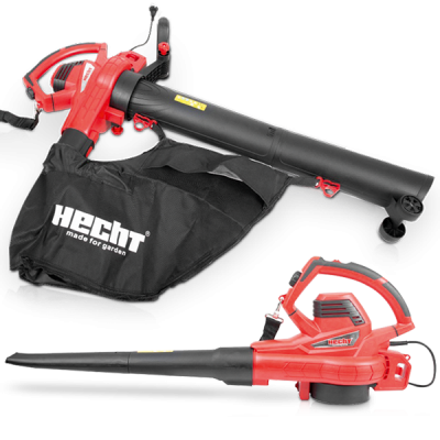 HECHT  3303 Souffleur de feuilles &agrave; l&acute;air &eacute;lectrique 3000W 2en1 Aspirateur Souffleur