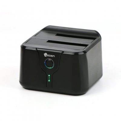 HEDEN  Dual Dock pour 2 Disque Dur S-ata 3.5''/2.5'' USB3,0,Back up