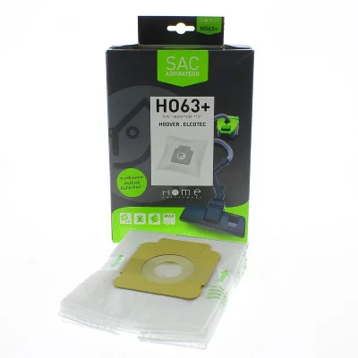 HOME EQUIPEMENT HEHO63+ -  - Sac synth&eacute;tique pour Aspirateur, x4