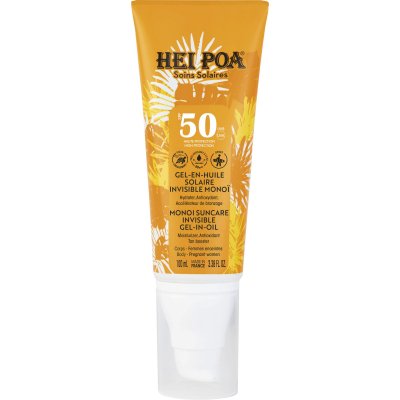 HEI POA  Gel-en-Huile Invisible Solaire Corps SPF50 100 ml - Tube-Pompe