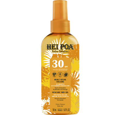HEI POA  Huile s&egrave;che solaire SPF30 - Flacon 150ml