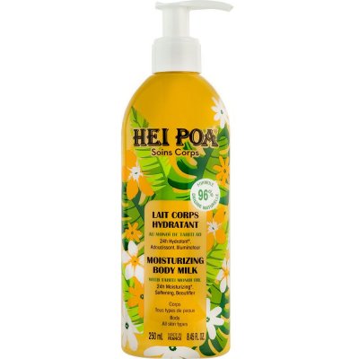 HEI POA Lait corps hydratant au mono&iuml;de Tahiti flacon 250ml