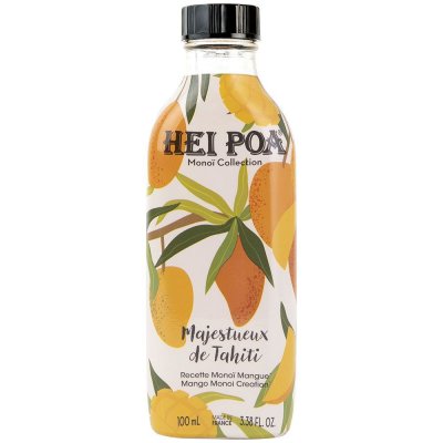 HEI POA  Mono&iuml; Collection Majestueux de Tahiti - Recette Mono&iuml; Mangue 100 ml - Flacon