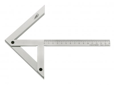 HELIOS PREISSER  0380107 &Eacute;querre &agrave; centrer 300 x 180 mm
