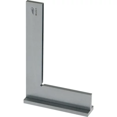HELIOS PREISSER  370106 &Eacute;querre DIN 875/1, Argent, 250 x 165 mm