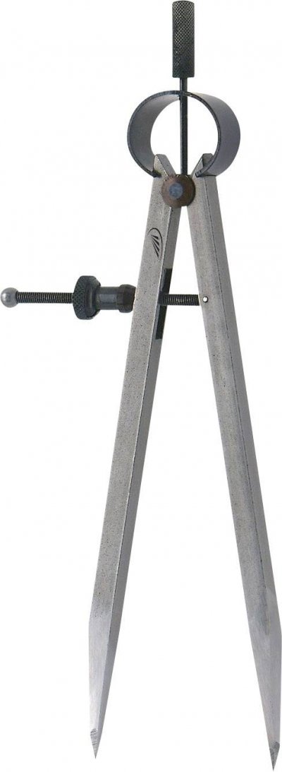 HELIOS PREISSER  - Compas &agrave; ressort de pr&eacute;cision Preisser 150 mm