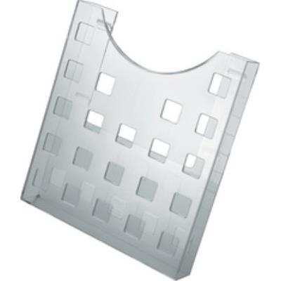 HELIT  Support Mural Pour Porte Revue, Trasparent, Pour La