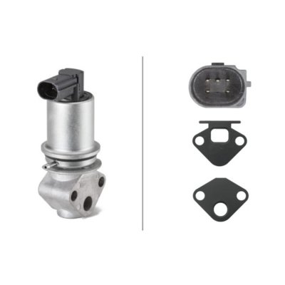 HELLA  6Nu 010 171-351 Vanne Egr - &Eacute;lectronique - 5P&ocirc;le - Avec Joints