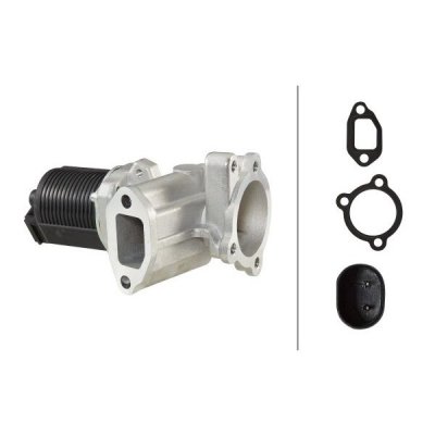 HELLA  6Nu 010 171-421 Vanne Egr - &Eacute;lectronique - 2P&ocirc;le - Avec Joints
