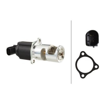 HELLA  6Nu 010 171-521 Vanne Egr - &Eacute;lectrique - 5P&ocirc;le - Avec Joint D'&Eacute;tanch&eacute;ite