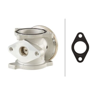 HELLA  6Nu 010 171-891 Vanne Egr - Pneumatique - Avec Joints