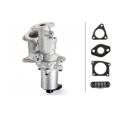 HELLA  6Nu 014 864-111 Vanne Egr - &Eacute;lectrique - 5P&ocirc;le - Avec Joints
