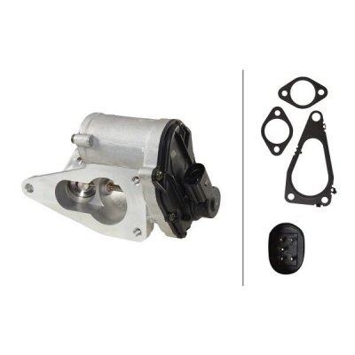 HELLA  6Nu 014 864-121 Vanne Egr - &Eacute;lectrique - 5P&ocirc;le - Sans Joint D'&Eacute;tanch&eacute;ite