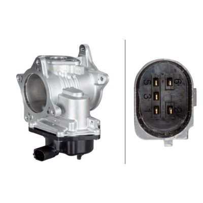 HELLA  6Nu 014 864-461 Vanne Egr - &Eacute;lectrique - 5P&ocirc;le - Sans Joints