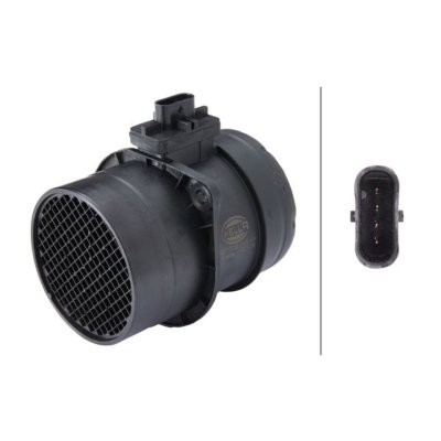 HELLA  8Et 009 149-441 D&eacute;bitm&egrave;tre De Masse D'Air - 4P&ocirc;le - Tubulure