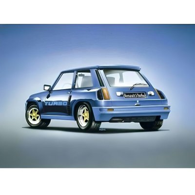 HELLER  - 80150 - Maquette -Voiture - Renault R5 Turbo - Echelle 1/43