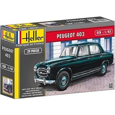 HELLER  - 80161 - Maquette - Voiture - Peugeot 403 - Echelle 1/43 - Classique