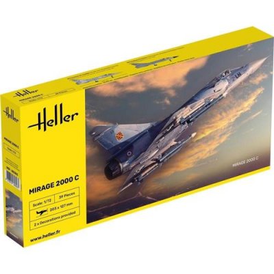 HELLER  - 80303 - construction et maquettes - mirage 2000c - echelle 1/72&egrave;me 