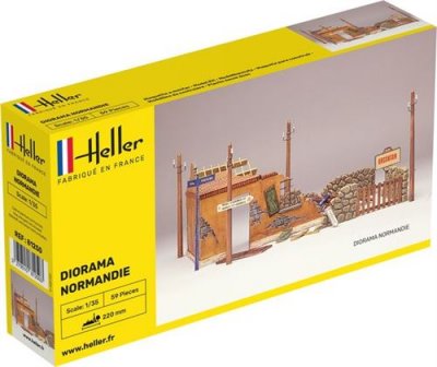 HELLER   81250 1/35 - DIORAMA RUINES NORMANDIE- 1/35 - Accesso