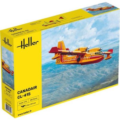 HELLER  Maquette avion : Canadair Cl 415