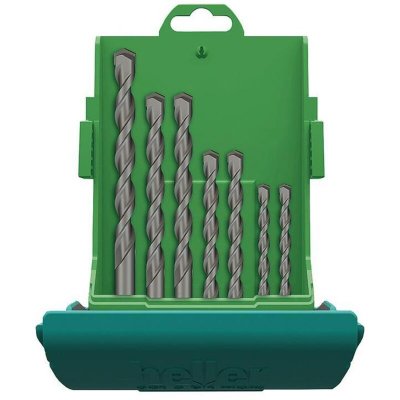 HELLER  Tools 168847 ProConcrete Foret &agrave; b&eacute;ton, Gris, Set de 7 Pi&egrave;ces