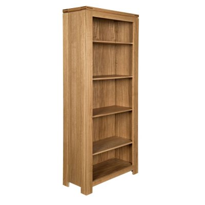 Hellin - Biblioth&egrave;que moderne en ch&ecirc;ne clair - boston - bois clair