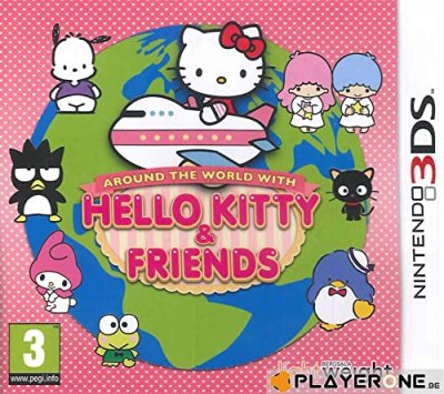 Hello kitty around the world with h.k. And friends