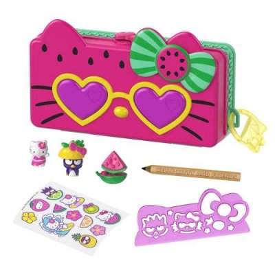 MATTEL HELLO KITTY Coffret Carnaval Bonbons et Accessoires Surprises