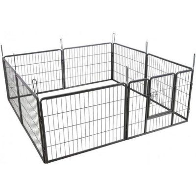  Helloshop26 3712018 Parc Enclos Cage pour Chien/Chiot 163 x 163 cm