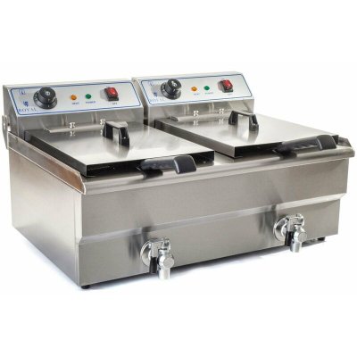 HELLOSHOP26  Friteuse - 2 x 16 L