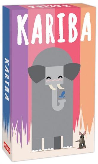 HELVETIQ  , Kariba , Card Game , Ages 6+ , 2 - 4 Players