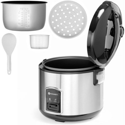 HENDI  Cuiseur &agrave; Riz avec Fonction Cuisson Vapeur - 1,8 L