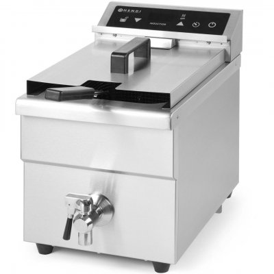 HENDI  Friteuse &agrave; Induction avec Robinet de Vidange - 8 L