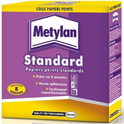 METYLAN Henkel 965523  Colle papier standard 250 g Blanc