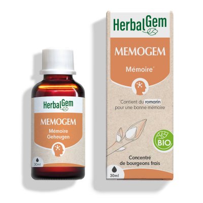 HERBALGEM  Memogem Bio Complexe de Gemmoth&eacute;rapie Concentr&eacute;e 30 ml