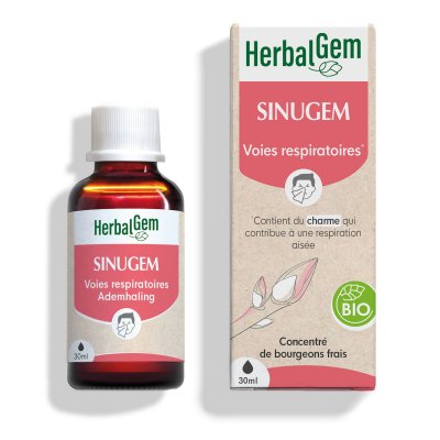 HERBALGEM  Sinugem GC15 Bio Voies respiratoires 30ml