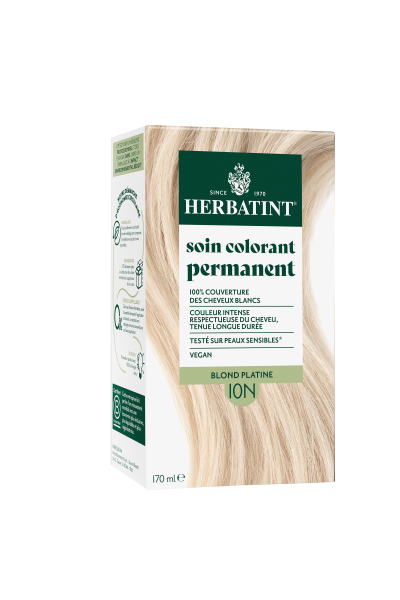 HERBATINT  Soin Colorant Permanent 10N Blond Platine 170ml