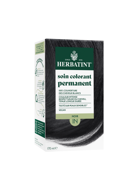 HERBATINT  Soin Colorant Permanent 1N Noir 170ml