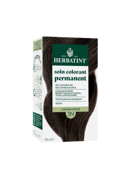HERBATINT  Soin Colorant Permanent 3N Chatain Fonce 170ml