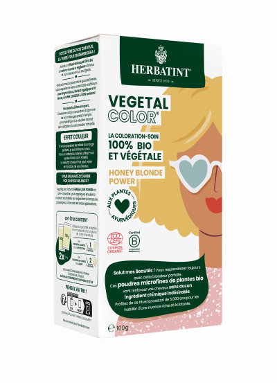 HERBATINT  Vegetal Color Bio 100 g - Honey Blonde Power