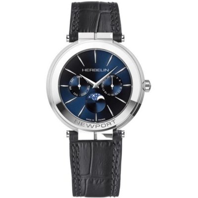 MICHEL HERBELIN Herbelin Homme Newport Slim 12722/AP15 Phase de Lune