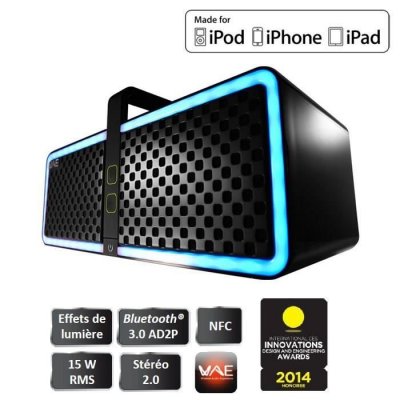 HERCULES  WAE NEO Enceinte bluetooth portable jeux