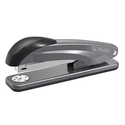 HERLITZ  50025473 Agrafeuse en m&eacute;tal pour agrafes n&deg; 24/6 Anthracite m&eacute;tallis&eacute;
