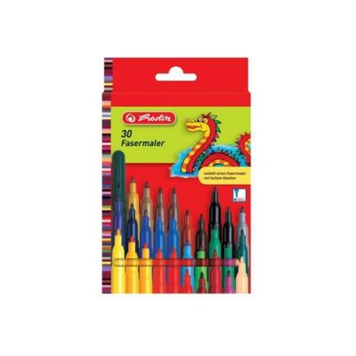 HERLITZ  8649311 Lot de 30 feutres de coloriage