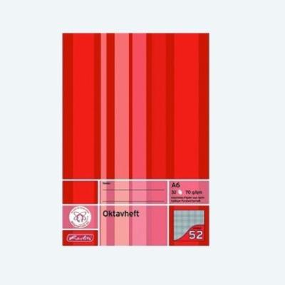 HERLITZ  Cahier Octave x.book, A6, quadrill&eacute;, 70 g/m2 - Lot de 29