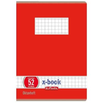 GENERIQUE Herlitz cahier octave x.book format a6 quadrill&eacute; 70g 60f 285635