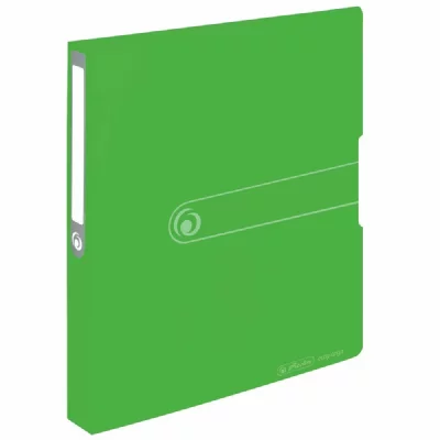 MANUTAN Herlitz Classeur &Agrave; Anneaux Easy Orga To Go, A4, 2 Anneaux Pomme Opaque