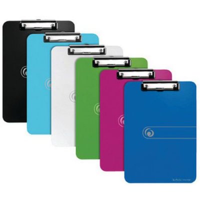 MANUTAN Herlitz porte-bloc easy orga to go, format a4, bleu opaque 11226396