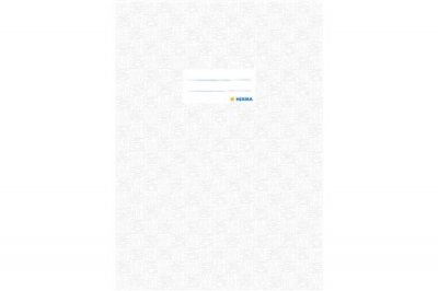 HERMA  1x Prot&egrave;ge-Cahiers, Format A4, Couverture Blanche, En Pp