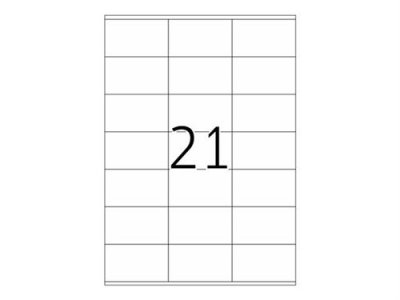 HERMA  4415 &Eacute;tiquettes 70 x 42 Premium A4 10500 pi&egrave;ces Blanc